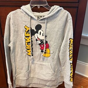 Disney Mickey Mouse Light Gray Hoodie